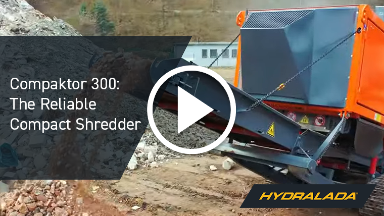 COMPAKTOR 300 - The Reliable Compact Shredder